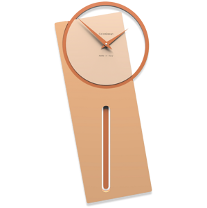 Callea design sherlock  legno pesca chiaro orologio a pendolo da parete moderno
