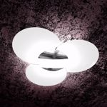 Plafoniera moderna per salone top light clover