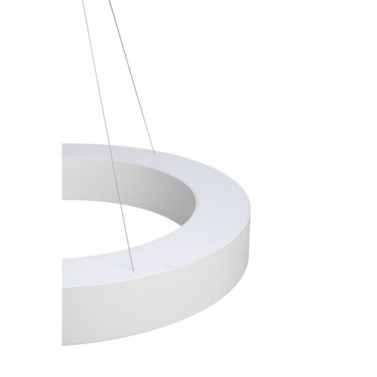 Grande lampadario a led bianco moderno 59w 3000k dimmerabile 90cm