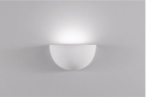 Isyluce applique led 12w 3000k verniciabile rotondo