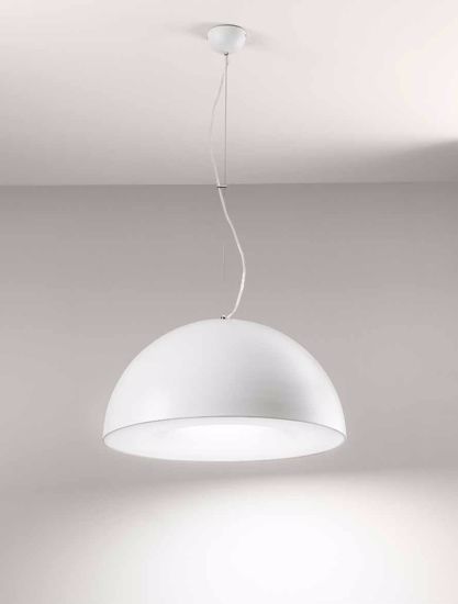 Affralux lampadario moderno led 60w 3000k bianco da soggiorno