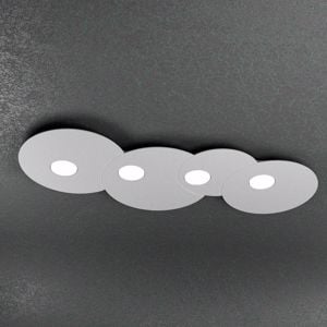 Top light cloud plafoniera moderna grigio