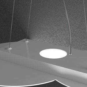 Lampadario per cucina sabbia luci sopra sotto toplight cloud