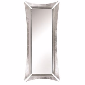 Specchio da parete per ingresso 50x70 cornice grigio - 712F