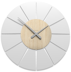 Callea design extreme m orologio moderno da parete rovere decap&eacute;