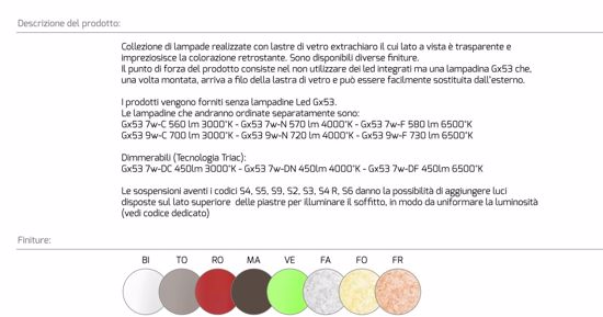 Plafoniera led vetro foglia oro quadrata top light path