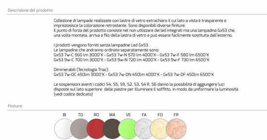 Plafoniera  quadrata vetro foglia argento