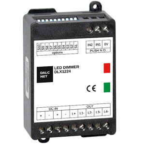 Accessori dimmer dm110 casambi strisce led 4ch 24v 120w/ch max 240w