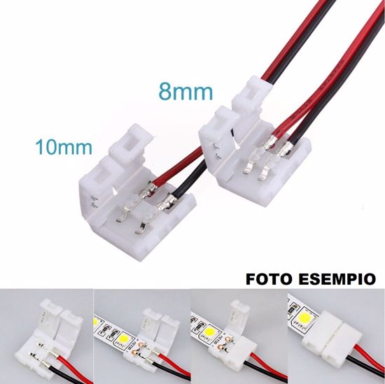 Accessori plug di connessione per striscia led rgb senza cavo