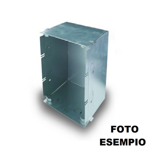 Cassaforma in metallo per incasso laterizio o muratura cod. 0234006