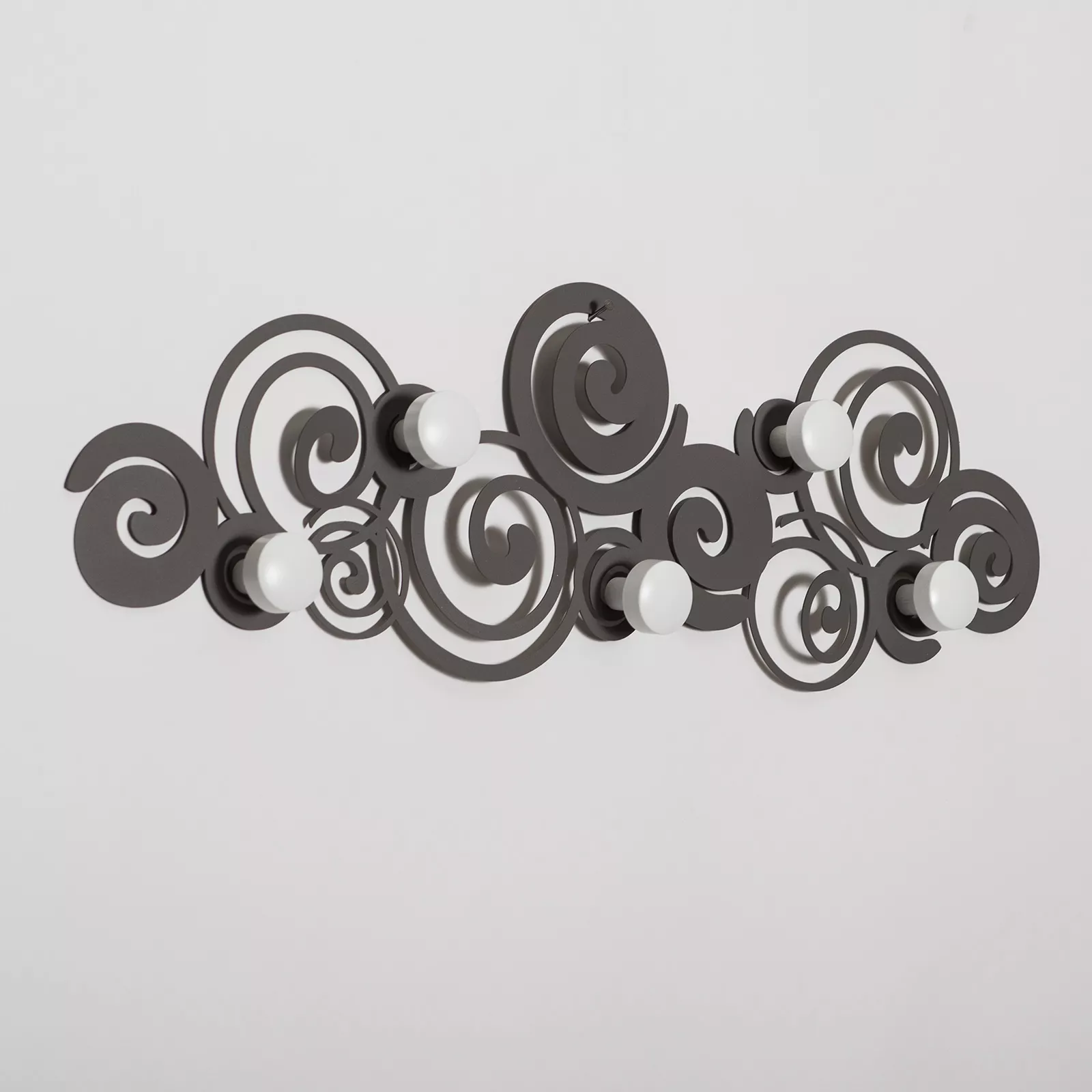 ▷ Appendiabiti da parete di design in metallo RESOL
