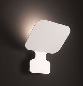 Applique led gx53 design moderna metallo bianco