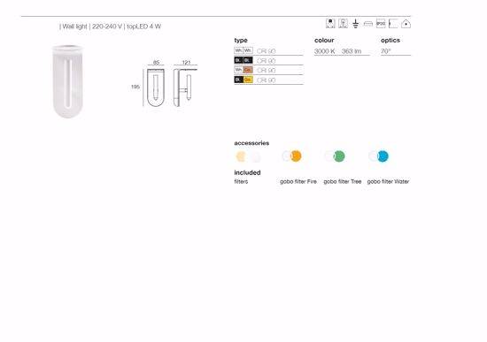 Applique per camera da letto moderna orientabile bianca e oro 2nights stilnovo