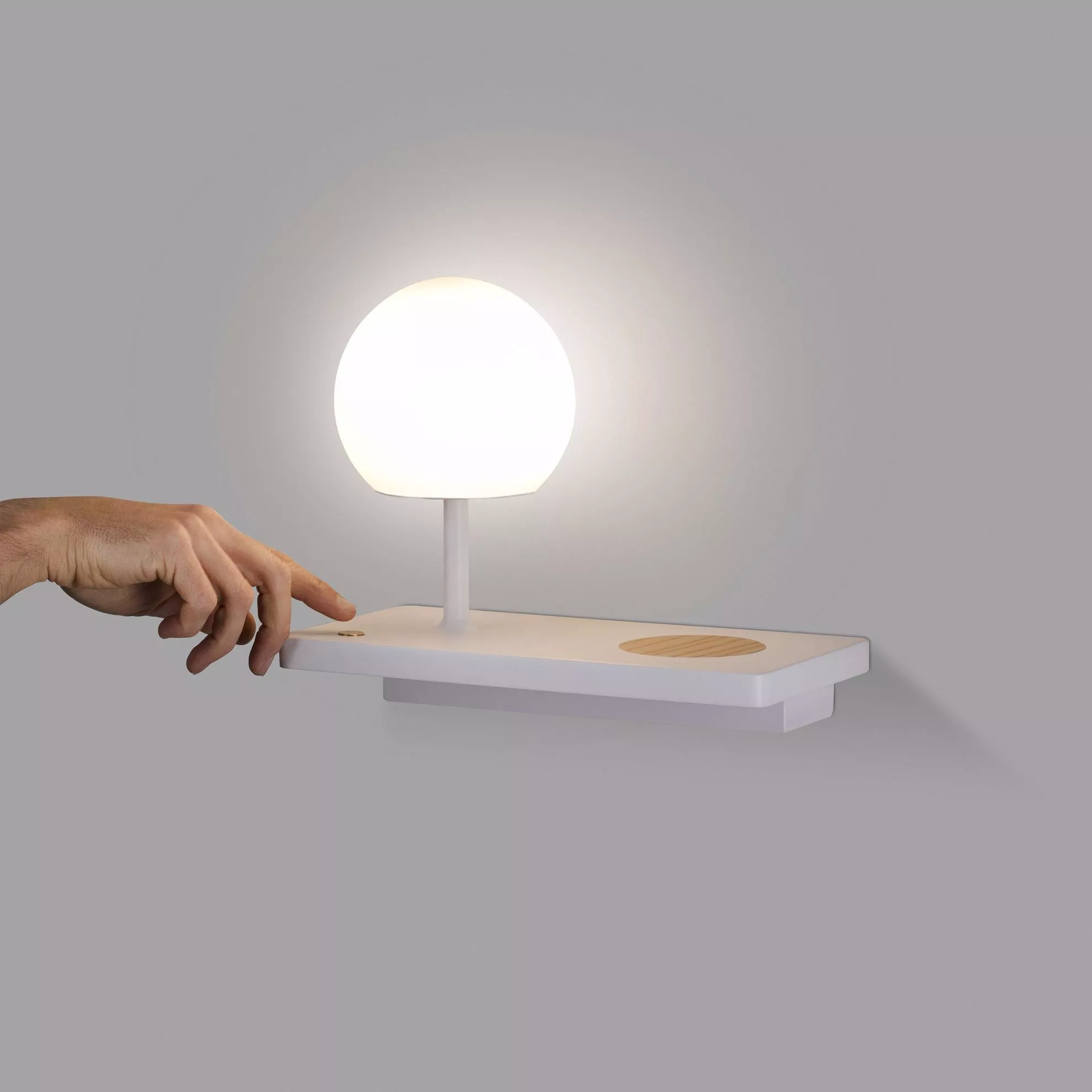 Lampade Led da comodino leggere Usb ricarica telecomando dimmerabile luce  da parete applique flessibili per camera