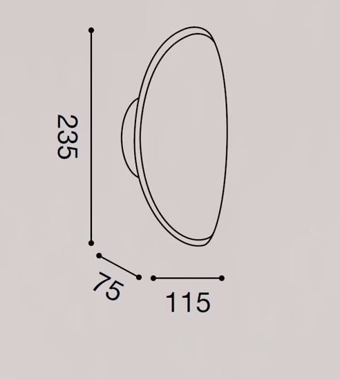 Applique da esterno antracite ip65 gea luce rhea