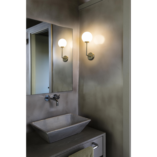 Applique bagni metalllo oro ip44 impermeabile