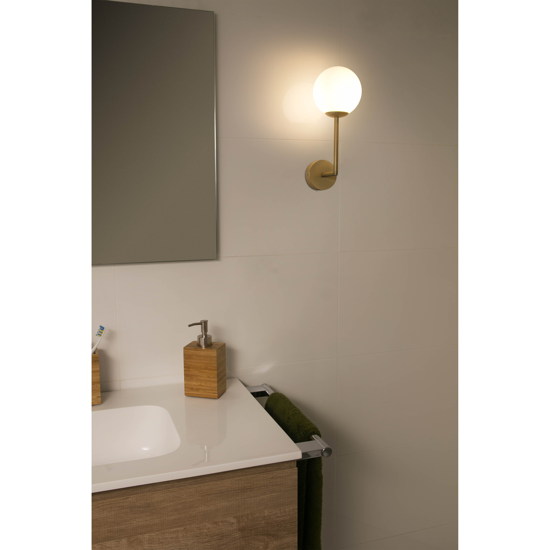 Applique bagni metalllo oro ip44 impermeabile