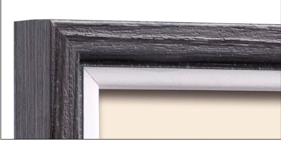 Cornice per quadri in legno scuro, 50x70
