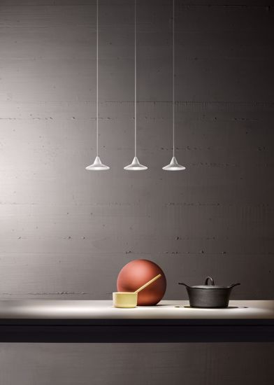 Helena gea luce lampadario da cucina bianco led 3000k