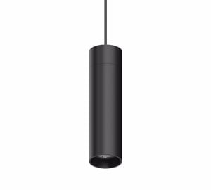 Ideal lux arca pendant faretto per binario monofase led 20w 4000k 48v nero ottica 30