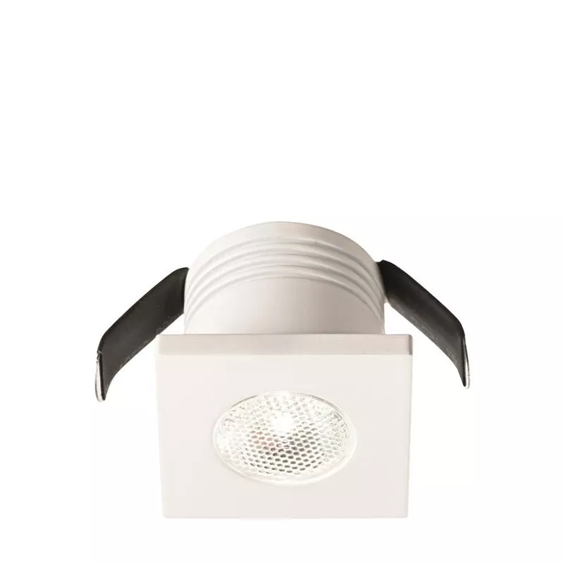 Faretto led quadrato da incasso 9W luce naturale 4000K 230V