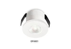 Gea luce glam faretto  da incasso 3w 4000k rotondo bianco