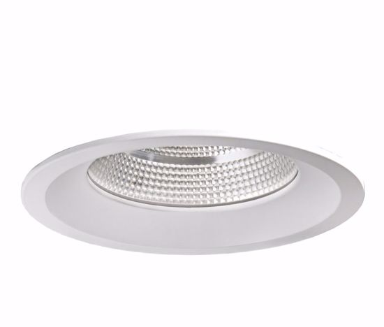 Faretto da incasso  15w 3000k per controsoffitto dimmerabile rotondo bianco 220-240v