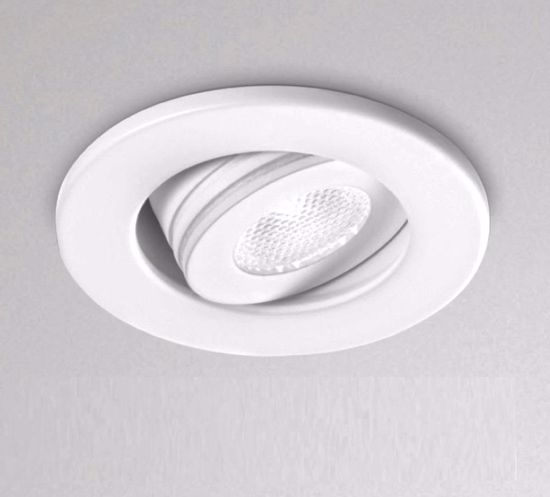 Faretto da incasso  gea luce bianco rotondo orientabile 3w 3000k