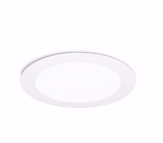 Faretto da incasso 6w 4000k rotondo pvc bianco maia r gea luce