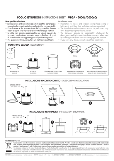 Faretto da incasso  a soffitto per doccia bagno nickel 5w 4000k rotondo