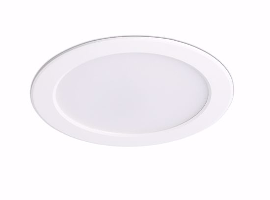 Faretto da incasso  per bagno doccia ip44 15w 3000k rotondo bianco