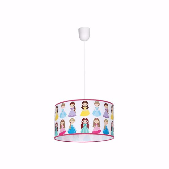 Lampadario principesse per cameretta bambina