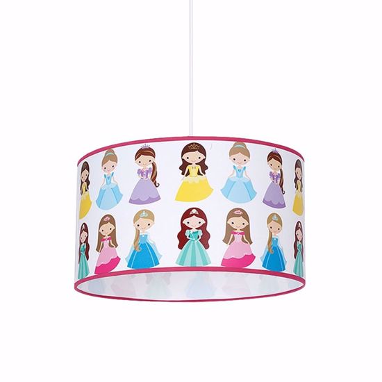 Lampadario principesse per cameretta bambina