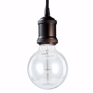 Frida sp1 ideal lux lampada ma sospensione vintage nero