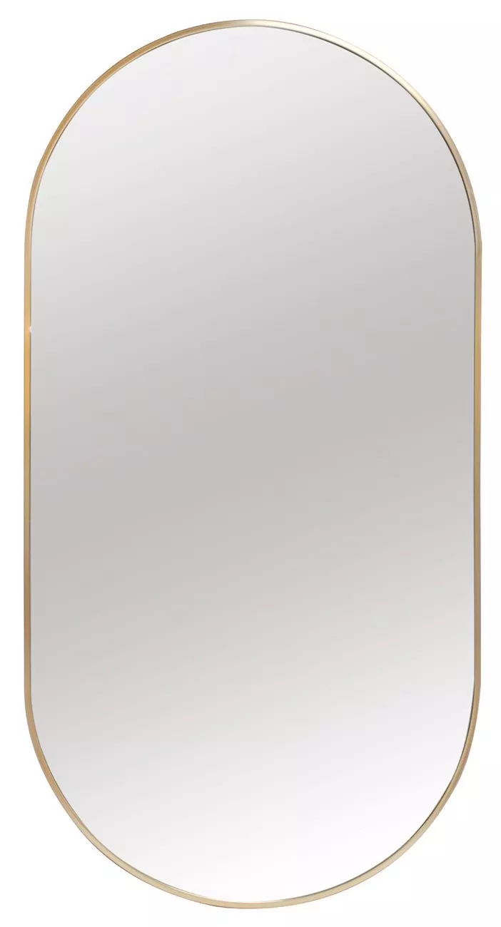 LOOK ARCO Specchio ovale con cornice per bagno By Artceram