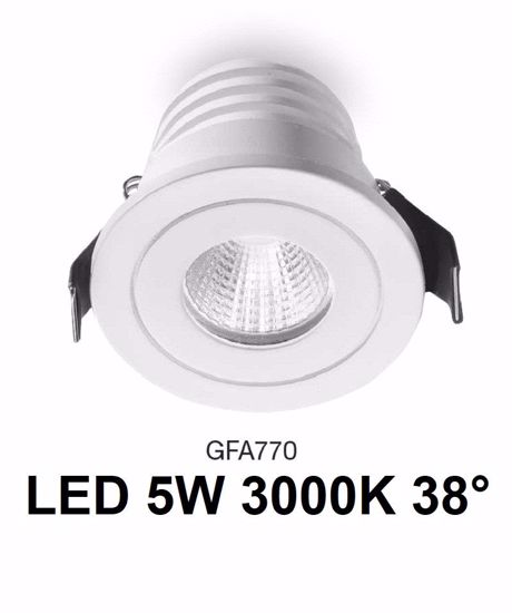 Faretto  da incasso gea luce 5w 3000k rotondo bianco alya