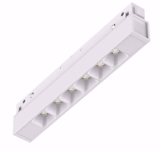 Ego ideal lux modulo led 7w 3000k bianco incasso proilo binario monofase lego