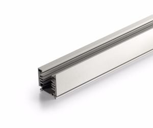 Gea luce led binario trifase alluminio bianco 2 metri faretti led orientabili