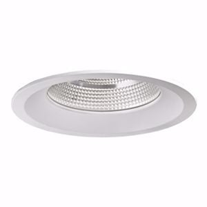 Faro da incasso led 15w 3000k 220-240v per controsoffitto bianco rotondo