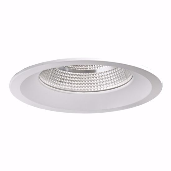 Faro da incasso  15w 3000k 220-240v per controsoffitto bianco rotondo