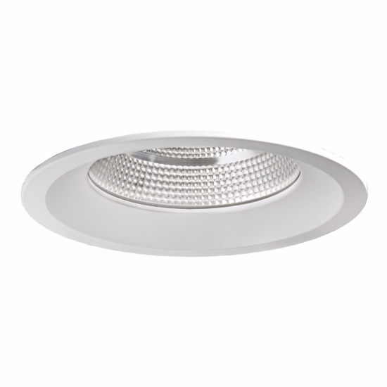 Faretto da incasso  15w 4000k per controsoffitto rotondo bianco