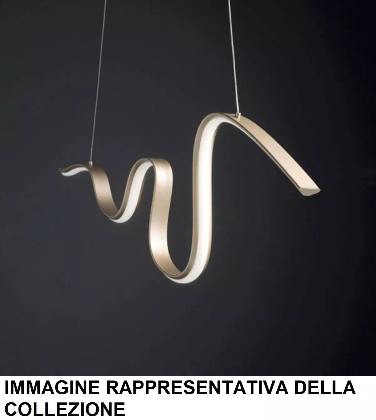 OndaLuce Art lampada Led da soffitto o parete silver quadrata luce  perimetrale e centrale dimmerabile