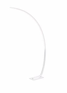 Piantana ad arco keep ondaluce bianca led 30w 3000k dimmerabile moderna