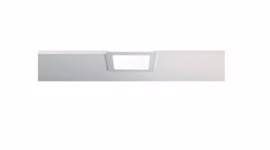 Faretto da incasso  quadrato bianco a soffitto 220-240v 6w 4000k