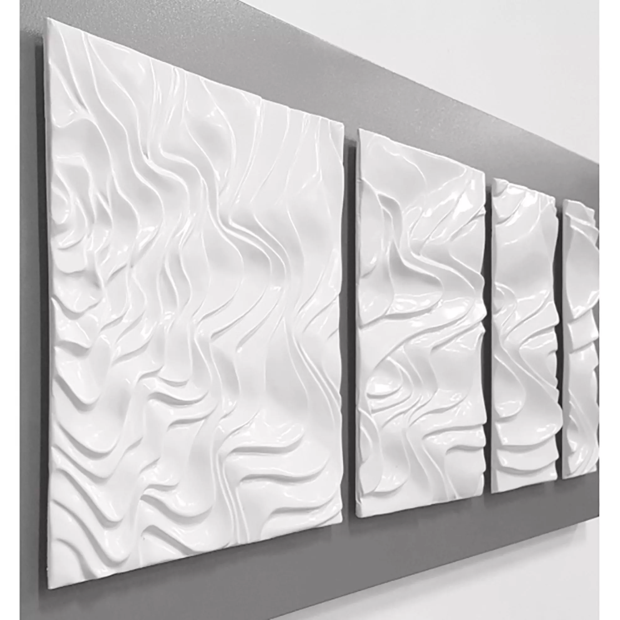 Quadro moderno astratto 120x50 chic decorativo per soggiorno - 58EA