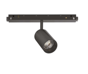 Ideal lux ego track single 12w 3000k dali faretto led nero