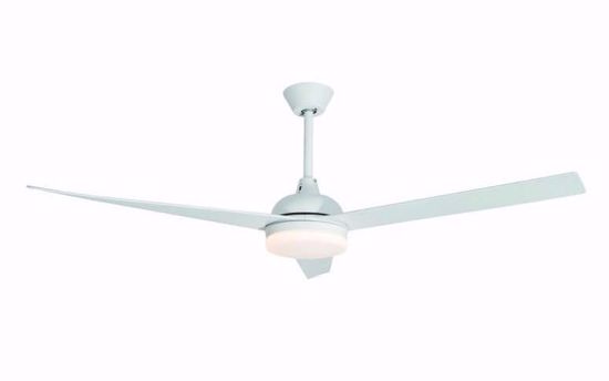 Ventilatore bianco con luce 3 pale tra 17mq e 28mq