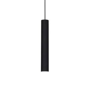 Ideal lux look sp1 d06 lampada a sospensione isola cucina cilindro nero