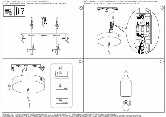 Triade-1 sp1 ideal lux lampada da cucina a sospensione antracite