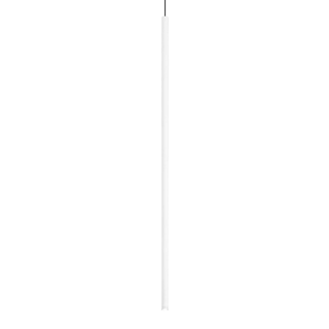 Ideal lux filo lampadario bianco per isola cucina cilindro 70cm led 3,5w 3000k